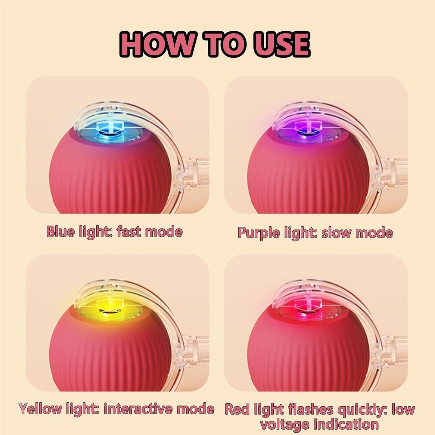 Rolling Ball - Interactive Cat Ball Toy