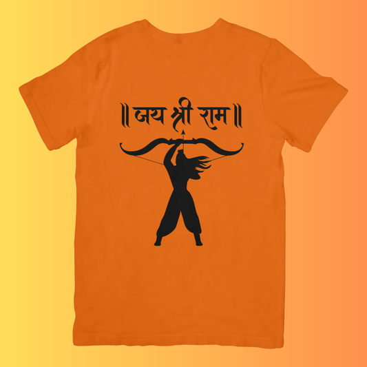 Jai Shree Ram Orange Tshirt