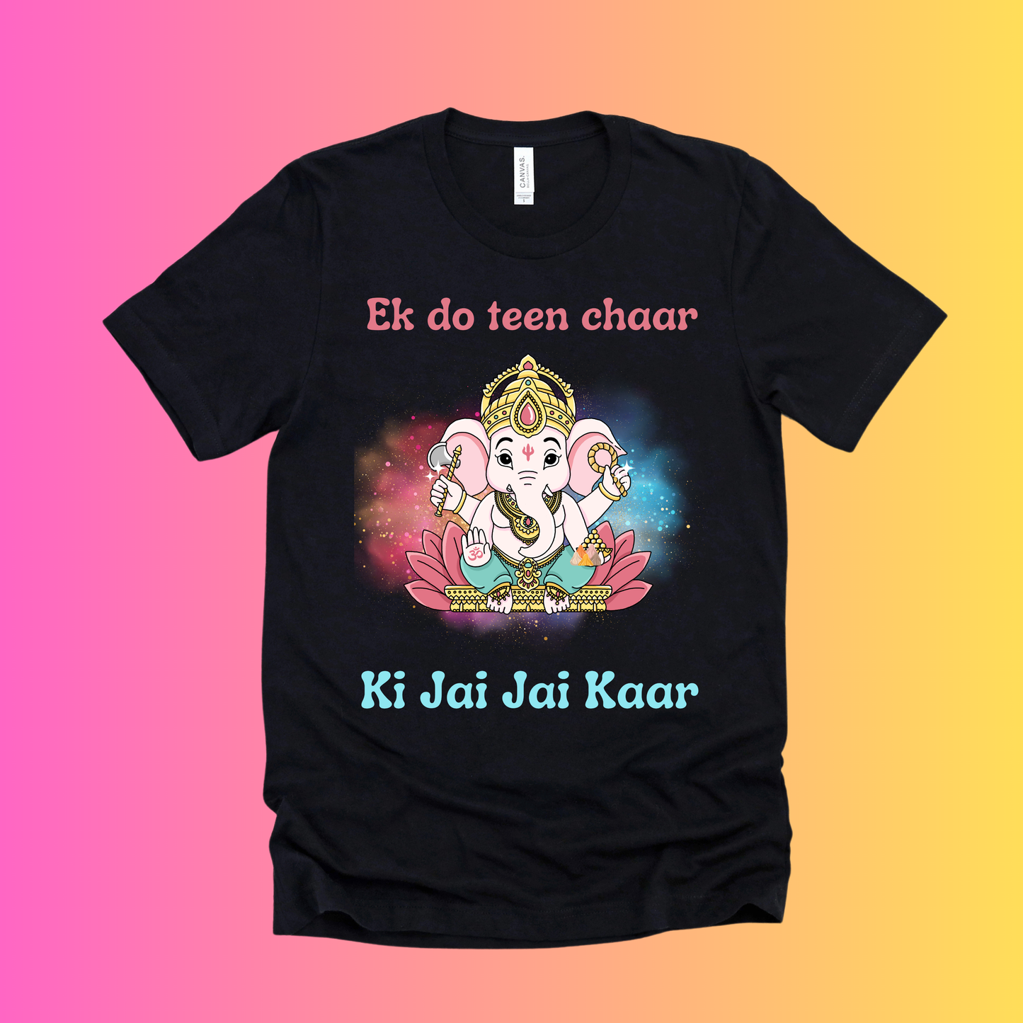 Ganpati ki Jai Jai Kaar Tshirt (For Adults)